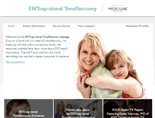 Tablet Screenshot of entceptional.com